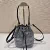 Prada Satin Mini-bag With Crystals
