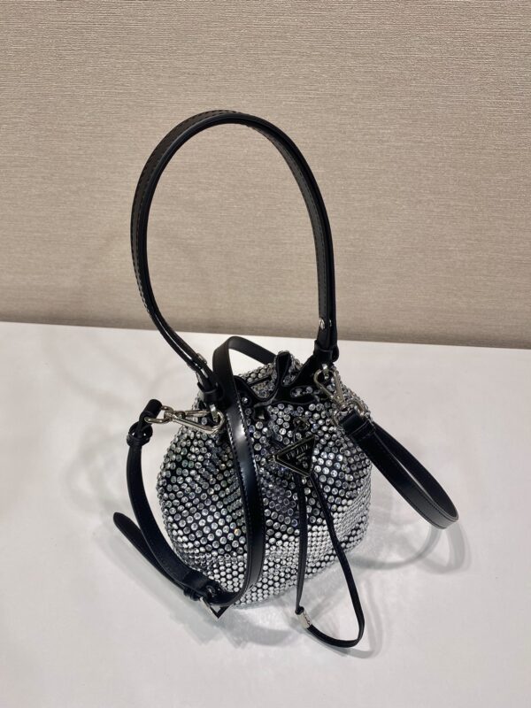 Prada Satin Mini-bag With Crystals