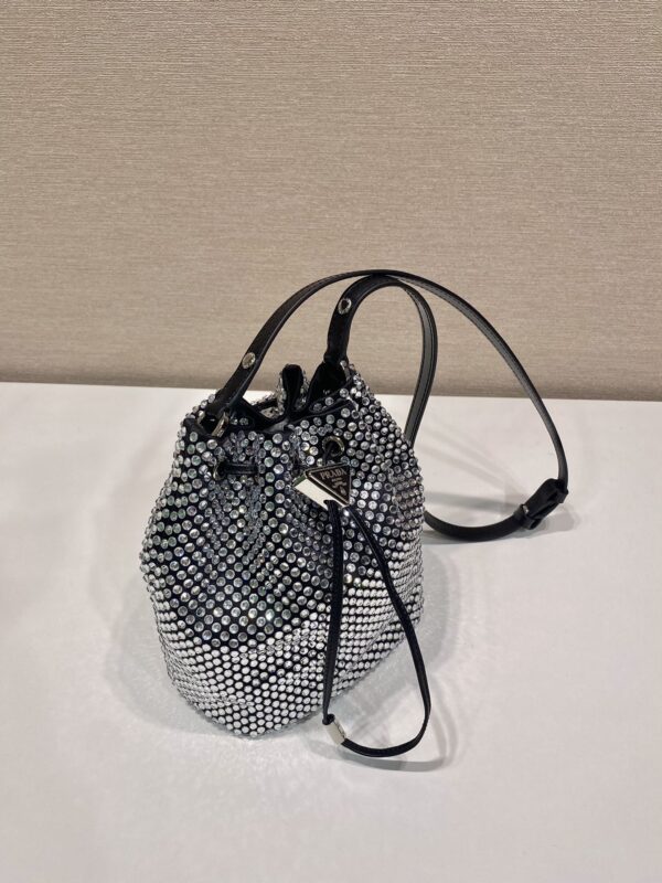 Prada Satin Mini-bag With Crystals