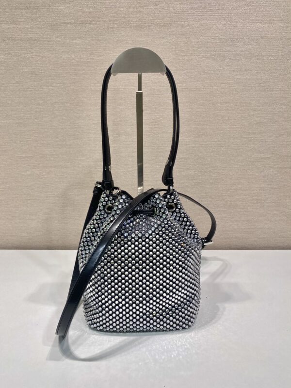 Prada Satin Mini-bag With Crystals