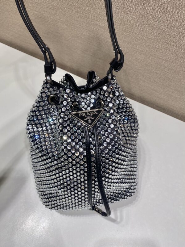 Prada Satin Mini-bag With Crystals