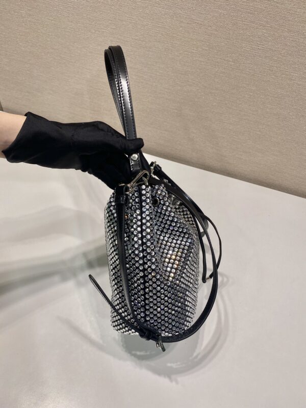 Prada Satin Mini-bag With Crystals