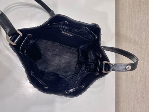 Prada Satin Mini-bag With Crystals