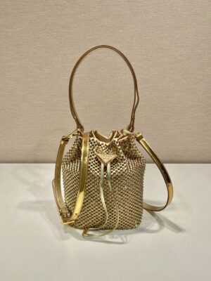 Prada Satin Mini-bag With Crystals