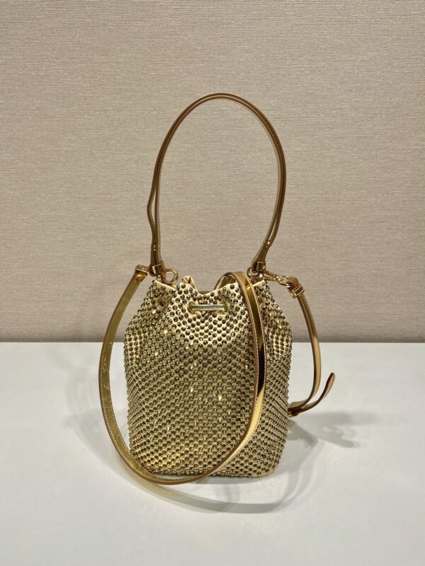 Prada Satin Mini-bag With Crystals