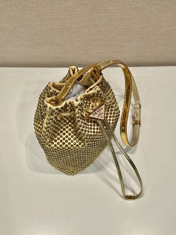 Prada Satin Mini-bag With Crystals