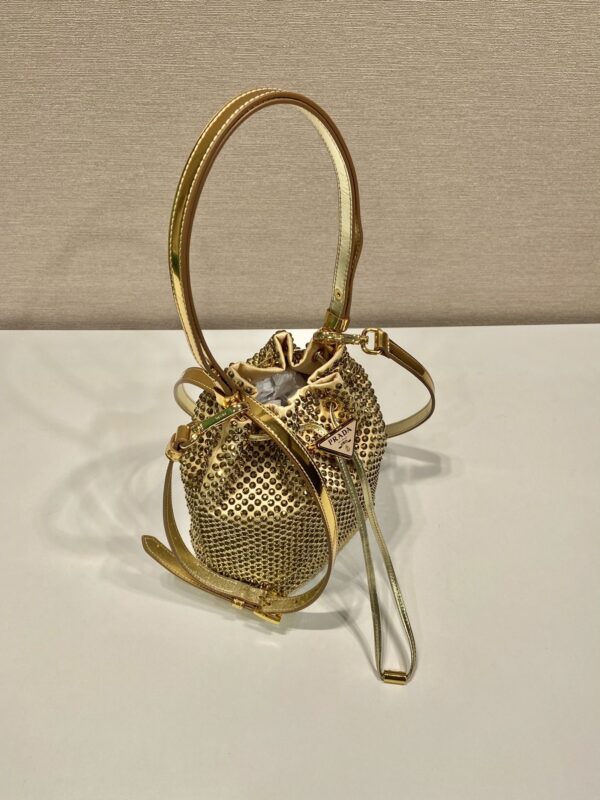 Prada Satin Mini-bag With Crystals