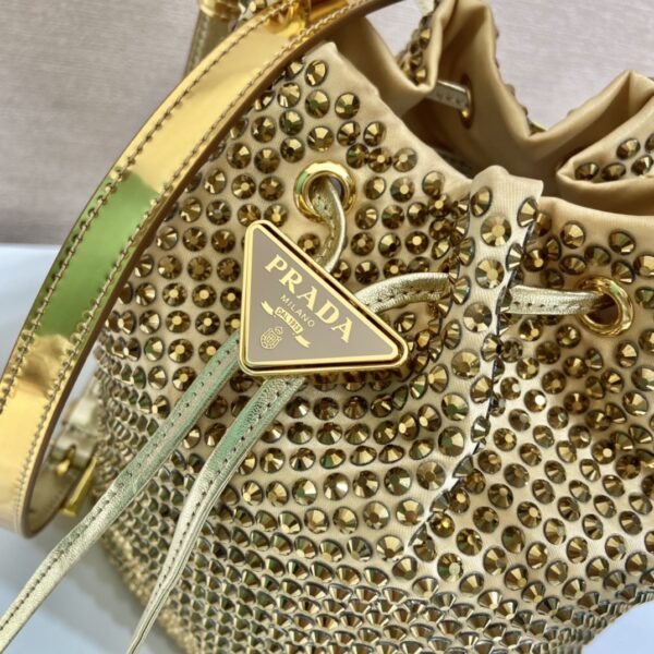 Prada Satin Mini-bag With Crystals