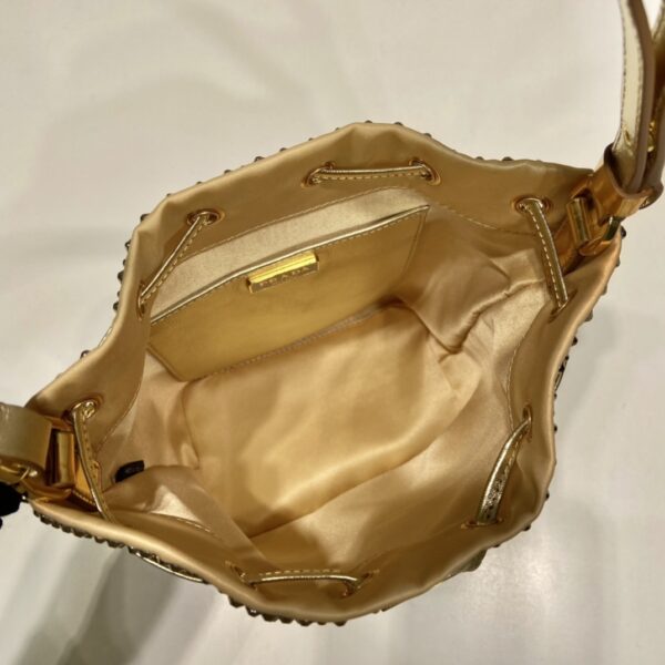 Prada Satin Mini-bag With Crystals