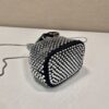 Prada Crystal Embellished Satin Mini-pouch