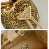 Prada Crystal Embellished Satin Mini-pouch