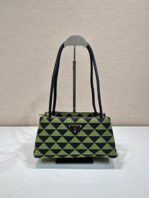 Prada Small embroidered fabric Prada Symbole bag