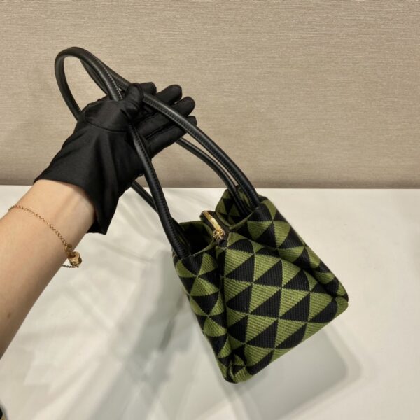 Prada Small embroidered fabric Prada Symbole bag