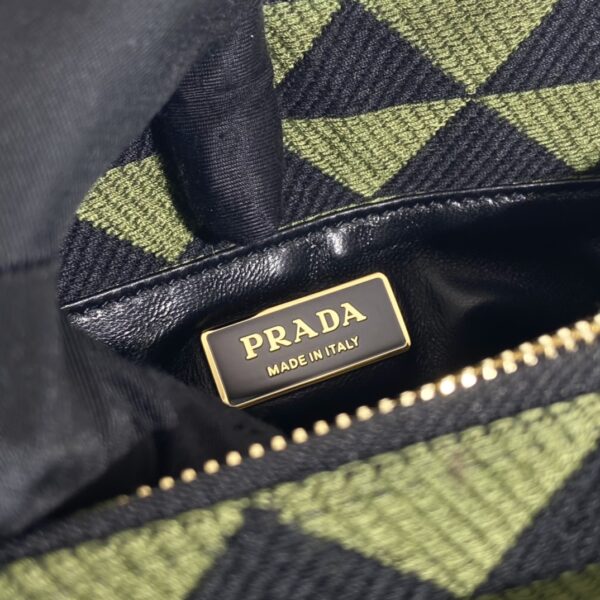 Prada Small embroidered fabric Prada Symbole bag