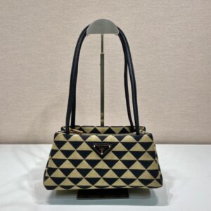 Prada Small embroidered fabric Prada Symbole bag