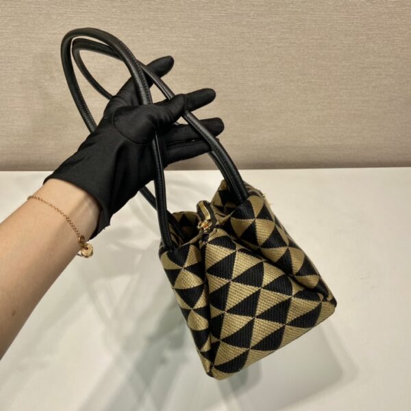 Prada Small embroidered fabric Prada Symbole bag