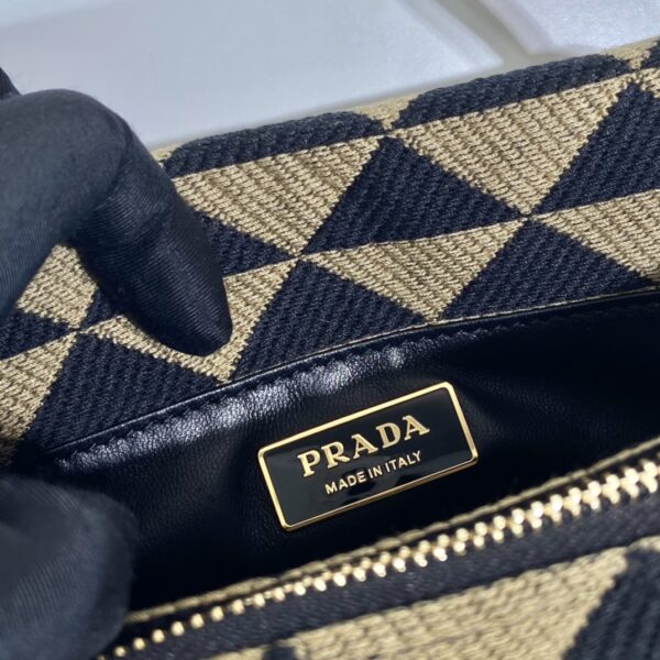 Prada Small embroidered fabric Prada Symbole bag