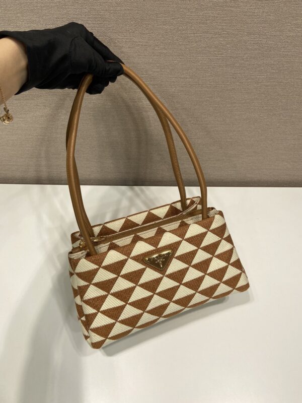 Prada Small embroidered fabric Prada Symbole bag