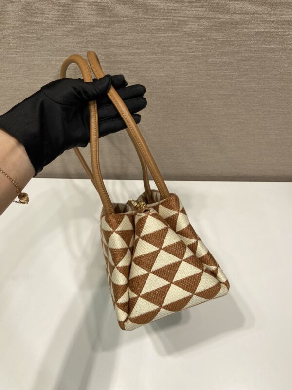 Prada Small embroidered fabric Prada Symbole bag