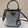Prada Panier satin bag with crystals