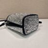 Prada Panier satin bag with crystals
