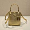 Prada Panier satin bag with crystals