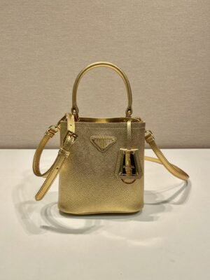Prada Panier satin bag with crystals