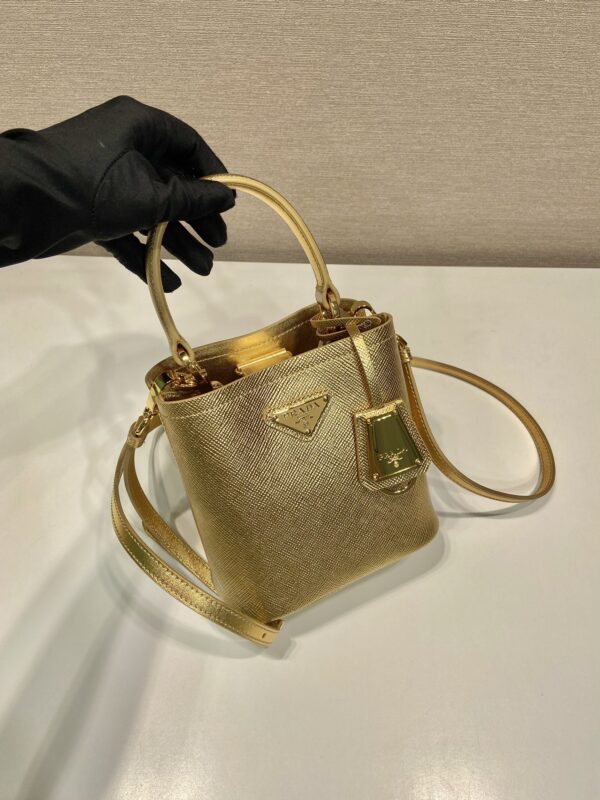 Prada Panier satin bag with crystals