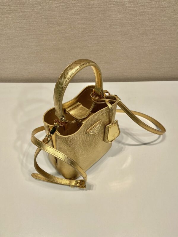 Prada Panier satin bag with crystals