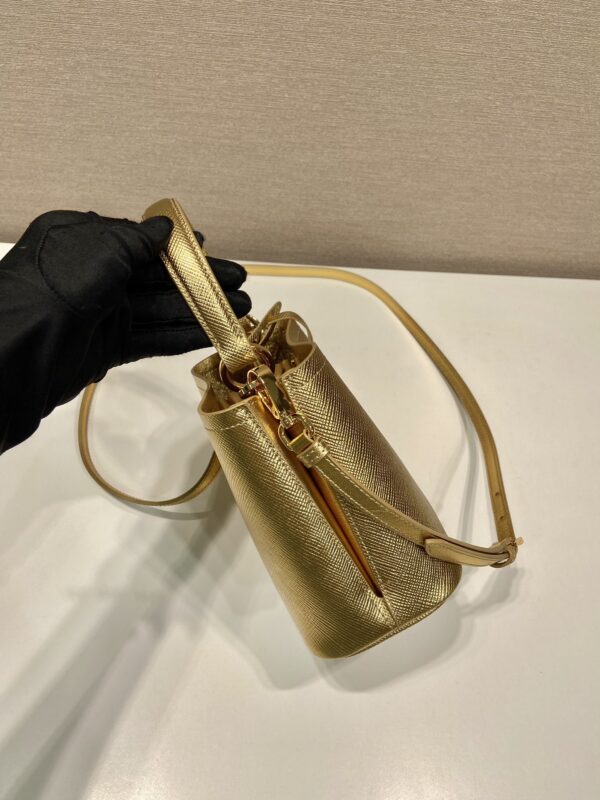 Prada Panier satin bag with crystals