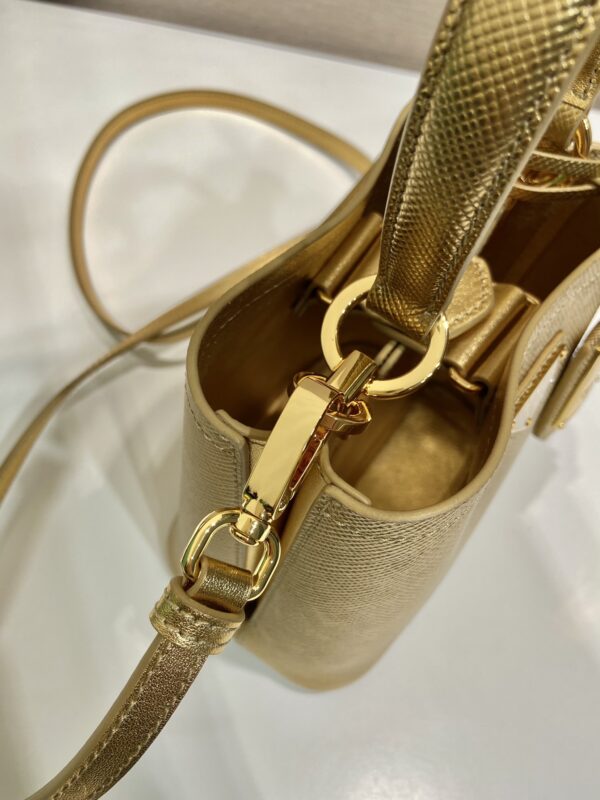 Prada Panier satin bag with crystals
