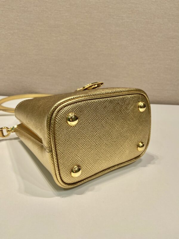 Prada Panier satin bag with crystals