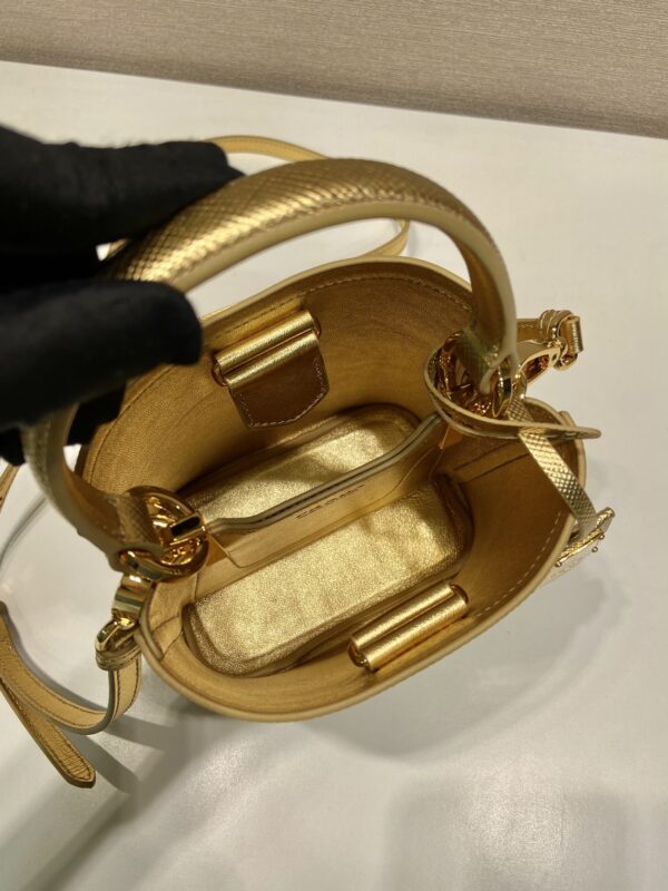 Prada Panier satin bag with crystals