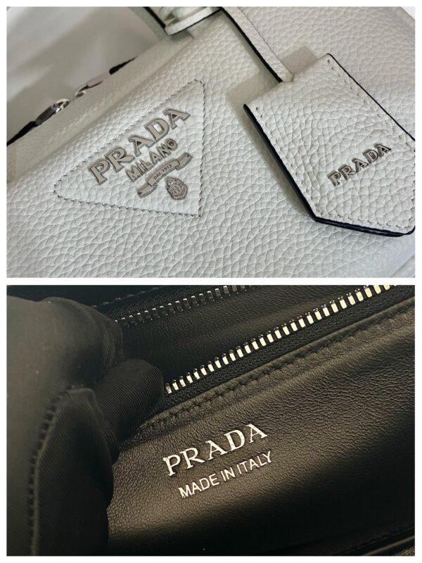 Prada Leather top-handle bag