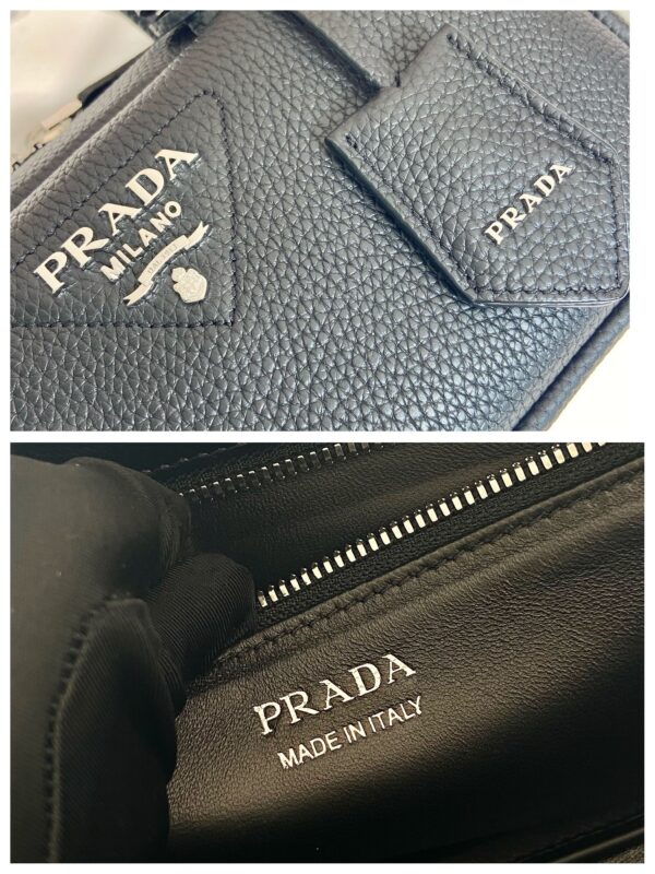 Prada Leather top-handle bag