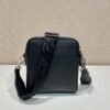 Prada Leather shoulder bag with pouch