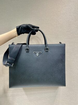 Prada Saffiano Leather Tote Bag