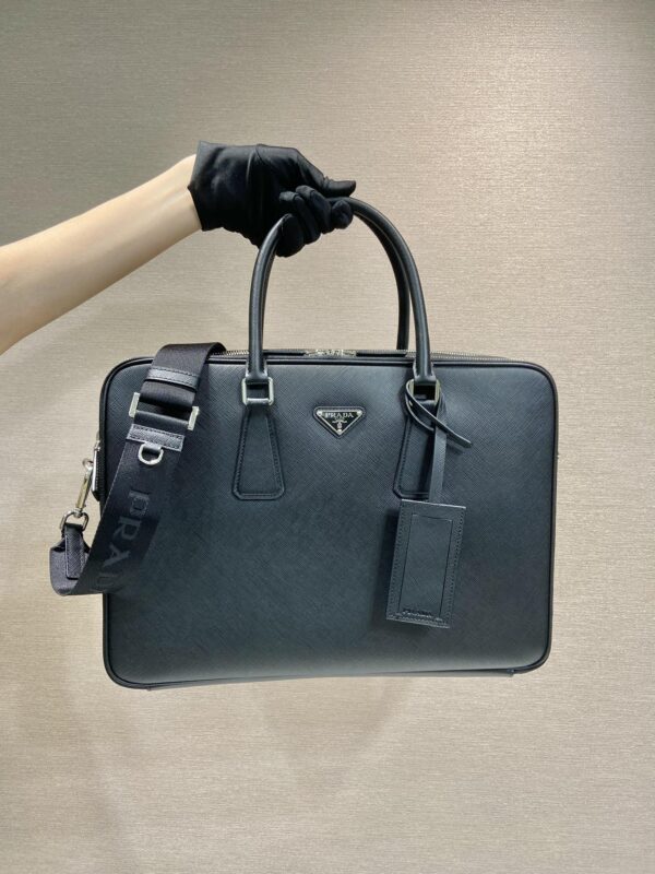 Prada Saffiano Leather Briefcase