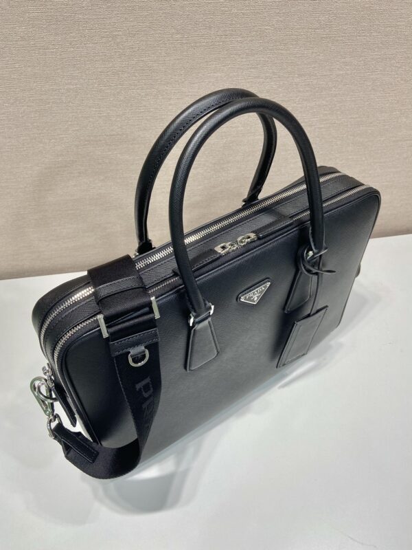 Prada Saffiano Leather Briefcase