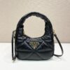 Prada Nappa-leather Mini Bag With Topstitching