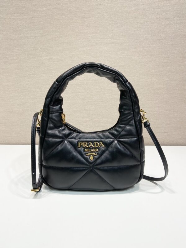 Prada Nappa-leather Mini Bag With Topstitching