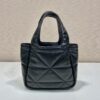 Prada Small Nappa-leather Tote Bag With Topstitching