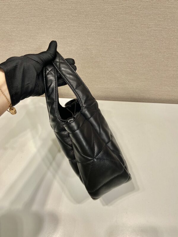 Prada Small Nappa-leather Tote Bag With Topstitching