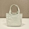 Prada Small Nappa-leather Tote Bag With Topstitching