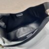 Prada Large Leather Shoulder Bag With Topstitching