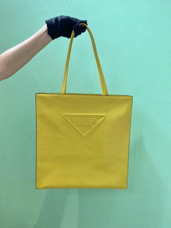 Prada Leather Tote Bag