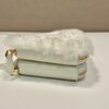 Prada Shearling and Saffiano Leather Mini-pouch
