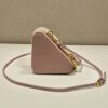 Prada Shearling and Saffiano Leather Mini-pouch