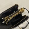 Prada Shearling and Saffiano Leather Mini-pouch