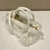 Prada Galleria Saffiano Shearling Top-Handle Bag